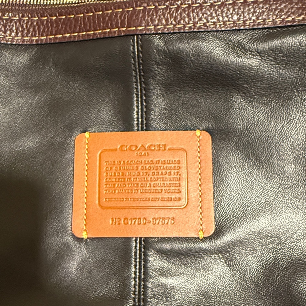 Coach Bandit Hobo 39 1941 Collection #87575 EUC - Picture 11 of 11